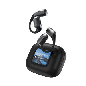 ROTX Wireless Stereo Earphone LED Full-color Touch Screen Real-time AI Languages Translation True Wireless Noise Reduction Multifunctional Headset for Travel Business Meeting