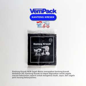 Kantong Kresek HD New GM Ukuran 15 dan 24 Isi 36 Lembar