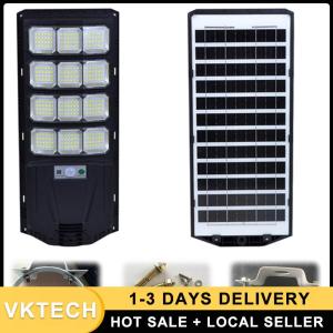 Solar LED Street Light 60W for Outdoor Parking Lot Garden Yard with Wide Beam and Waterproof IP65