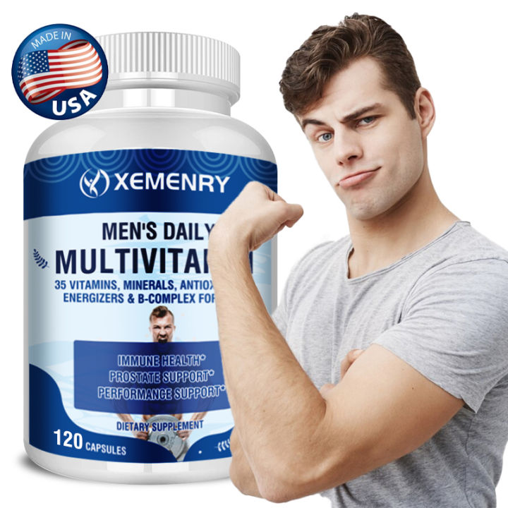 MEN'S DAILY MULTIVITAMIN - Daily men's multivitamin and multimineral ...