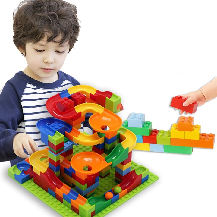 Marble Run Building Blocks Set 168pcs Lego Maze Track Childrens