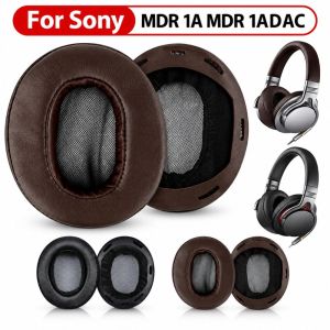 5211JEW Round Replacement Ear Pads Soft Foam Black Ear Cushions Durable Breathable Headphone Ear Pads For Sony MDR 1A MDR 1ADAC