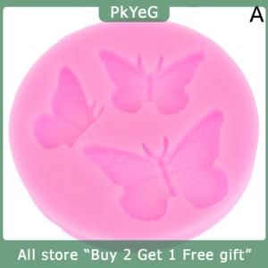 [COD] PkYeG KITCHEN 1Pc Butterfly Silicone Molds Mini Butterfly Cake Fondant Mold for DIY Chocolate Candy Cupcake Topper Decoration Desserts Mold