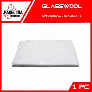 Glasswool Peredam Knalpot Biasa-Standar-Racing Universal Glaspul-Glaspol-Gaspul-Gaspol-Glasswoll-Kenalpot Putih-Kuning