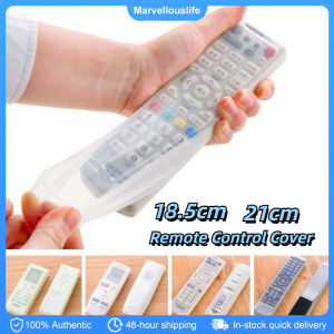 Remote Control Dust-proof Cover TV Air Condition Remote Control Case Holder Transparent Silicone Remote Control Storage Bag