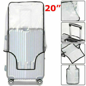 PVC Transparent Travel Luggage Protector Suitcase Dust Cover Waterproof Travel