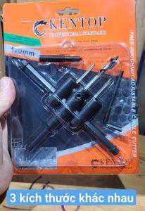 Mũi khoét lỗ tròn thạch cao bộ mũi khoan khoét gỗ điều chỉnh nhiều khích thước 120/200/300mm khoét gỗ mỏng nhựa khoét trần thạch cao gắn vào máy khoan bộ khoét thạch cao có tăng dưa điều chỉnh được từ 3ly đến 300ly- Cửa Hàng Nam