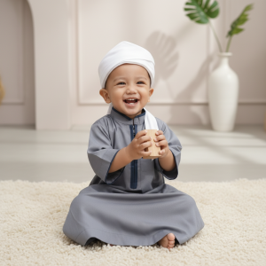 Peci Imamah Permanen Anak Dan Dewasa Sorban Putih Hitam Hijau Panjang 15 Meter