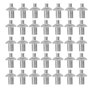 IFFINE 10/20/50/100Pcs Fasteners Hardware Tapping Expansion Screws Head Percussion Fixing Tool Expansion Rivets Durable Hammer Drive Expansion Nails