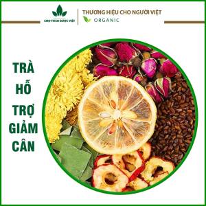 5-10 Set trà hỗ trợ dưỡng nhan detox Sáng Vitamin C sáng da ngừa nám Lê gai hoa hồng dâu tằm -Chợ Thảo Dược Việt
