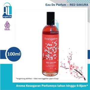 Evangeline Eau De Parfum Sakura Series Natural Spray 100ml Tahan Lama