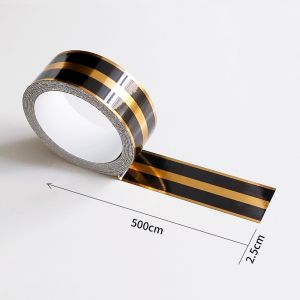 5M/Roll Ceramic Tile Crevice Sticker Waterproof Tile Floor Seam Sticker Gap Sealing Foil Tape Decor
