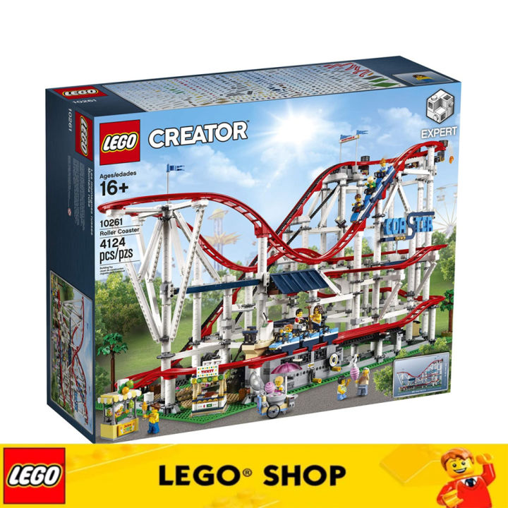 100 Original LEGO Creator Expert Roller Coaster Building Kit 10261 4124 pieces Guaranteed Genuine Genuine From DenmarkEducational toys High end toys Genuine Lego Lazada PH