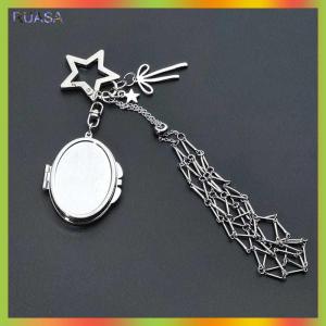 RUASA Y2K Lipstick Holder Keychain Bag Keyring Charm Vintage Shine Lip Organizer Key Chain Ring Gift