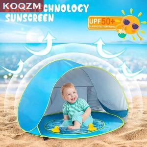 [COD] KOQZM KITCHEN Baby Beach Tent Shade Pool UV Protection Sun Shelter Infant Outdoor Toys Swimming Pool Play House Tent Toys For Kids Children
