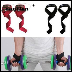 runtian 2X độn Trọng lượng nâng dây đai đào tạo phòng tập thể dục găng tay thanh tay Cổ tay kết thúc tốt đẹp hỗ trợ