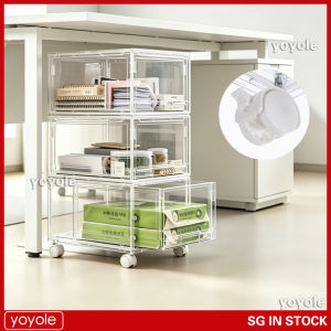 Drawer Organizer With Wheels Under Desk Stackable Storage Box Organiser Shoes Cabinet