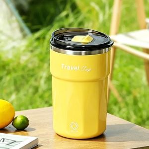 SKJK STUDIO Có thể sạc lại bằng USB Cốc cà phê tự khuấy Thép không gỉ kèm khay đá Cốc pha chế điện Cốc pha chế Di động Cốc lắc protein Dành cho cà phê đá