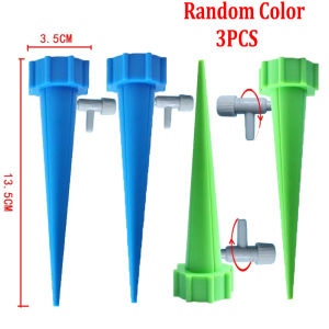 3Pcs Adjustable Self Drip Irrigation System Automatic Plants Watering Kit Flower Greenhouse Auto Waterer Indoor Dripper Device