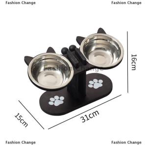 [COD] Fashion Change Cat Bowls Elevated Dish Pet Food Bowls For Food And Water Kitten Indoor Cats Cat Bowls With Stand Cat Dining Table Dish