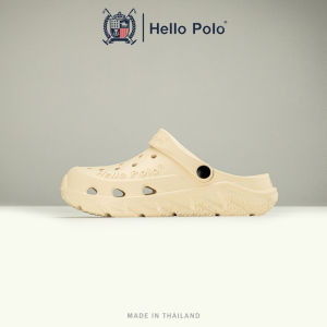 Hello Polo รองเท้าหัวโตผู้หญิง รองเท้าผู้หญิง เบาสบาย พื้นหนา ทนต่อการสึกหรอ แฟชั่น กันลื่นเพิ่มความสูง ลำลอง HP8055
