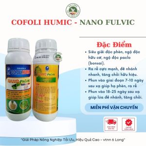 Phân bón lá NANO FULVIC | CON CÒ COFOLI HUMIC