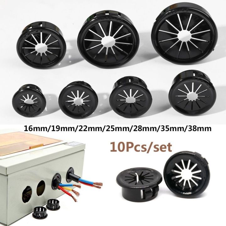 DOUBLEL 10pcs/Set Desk Hole Plug Computer Threading Furniture ...