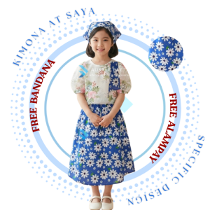 AAF 2026 Folk Attire Filipiniana Attire Kimona at Saya Complete set for Girls Random Color and Design