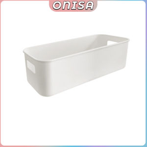 White PP Desk Storage Box Desk Drawer Organizer for Glasses Pens Remote Control Phone Case