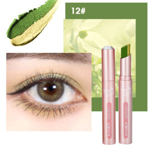 Gradient Two Color Eyeshadow Stick Waterproof and Sweat-Proof Eyeshadow Pen One Stroke Easy Color Lazy Eye Shadow Pen 渐变双色眼影棒