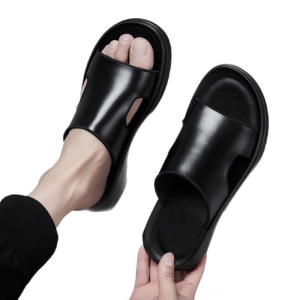 Sandals Latex Rebound Slippers Lightweight and Soft Abrasion Resistance Comfortable Walking Durability