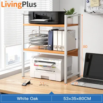 Printer Rack Multi-Layer Printer Shelf Document Rack Modern Office Rack Desktop Printer Shelf Desk Organizer Rak Printer