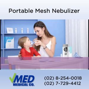 Vmed Prohealthcare Rechargeable Portable Handheld Mesh Nebulizer Air Pro 2