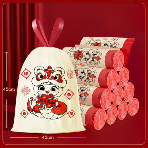 Thickened Osmanthus Fragrance No-Tear Drawstring Garbage Bag Plastic Trash Bag / Dustbin Bags / Rubbish Bag /  Bin Liners 垃圾袋