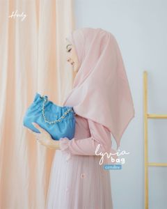 Lyvia hand bag sling bag wanita premium leather