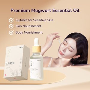 AWIL Premium Mugwort Essential Oil Suitable for Senstive Skin Massage Facial Gua Sha Bianstone Gua Sha relaxation