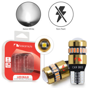 2PCS Nakamichi 19LED T10/W5W Canbus Car Parking Light Small Headlight Dome Light Trunk Light License Plate Light