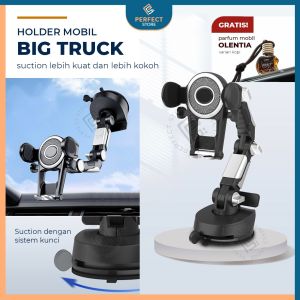 Holder Hp Mobil eevo RoboGrip Stand Handphone di dashboard dan kaca dudukan hape universal phone standing penjepit kuat robotic hand 360 rotation degree