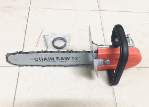 BỘ LƯỠI CƯA XÍCH LẮP MÁY MÀI ( CHAIN SAW -Z6 - 11.5 inc ) HÀNG CAO CẤP . BỘ CHUYỂN ĐỔI TỪ MÁY MÀI ( f 100 mm ~ 125 mm ) THÀNH MÁY CƯA XÍCH ( LƯỠI DÀI 11.5 INC )