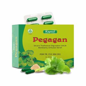 obat herbal kapsul pegagan blister pegagan isi 20 kapsul obat herbal melancarkan sirkulasi darah
