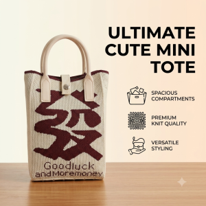 Small Cute Adorable Canva Bag Cute Aesthetic Mini Tote Bag Beg Mengait Mini