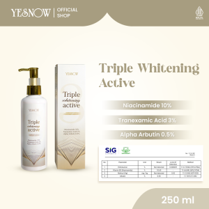 Triple Whitening Active Lotion - Hand Body Lotion