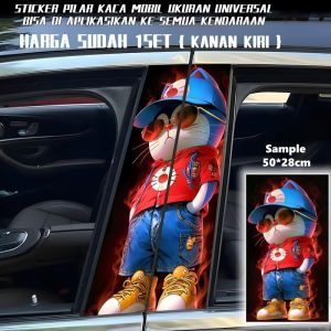 New 2025 Sticker Pillar Kereta / Car Pillar Sticker / Sticker Pintu Kereta / Sticker Car Door Sticker Universal 108
