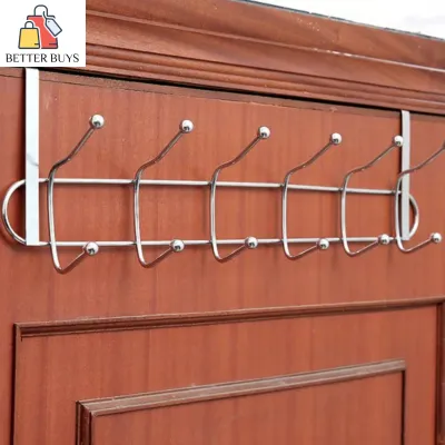 Better Buys Heavy Duty Stainless Steel Coat Rack 14hooks Over The Door Coat Rack