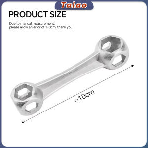 Talao Multi-function Hexagonal Wrench 10-in-1 Portable Wrench Motorcycle Repair Tool Accessories