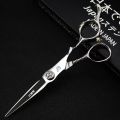 Professional Hair Scissors-Barber Scissors-Hair Shears 6 inch Haircut Scissors set Professional Hair Cutting thinning Scissors for Women/Men with Fine Adjustment Tension Screw Japanese Stainless Steel. 