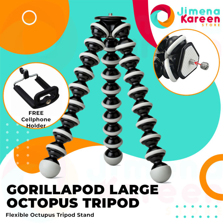 Gorilla Pod Large Flexible Octopus Tripod Gorillapod For Cameras