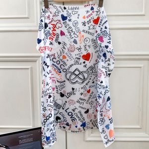 BAIXL Bow Y2k Print Turban All-match Sweet Printed Headscarf Elegant Headband Small Square Scarf Spice Girls