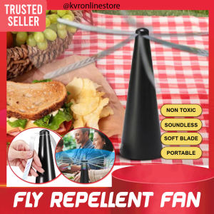 (EXTRA BIG) Fly Repellent Fan Portable Insects Proof Anti Flies Swatter Bugs Away Foods Protection / Kipas Halau Lalat