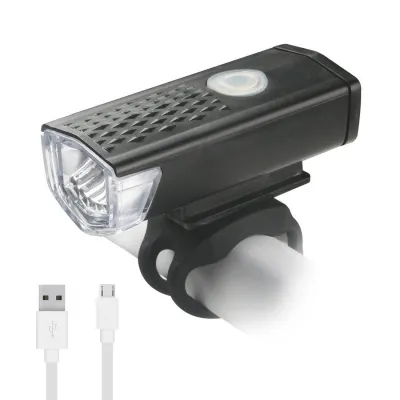 Paket Lampu Sepeda Depan Belakang LED USB Rechargeable Anti Air Super Terang Olahraga Outdoor